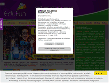 Tablet Screenshot of edufun.pl
